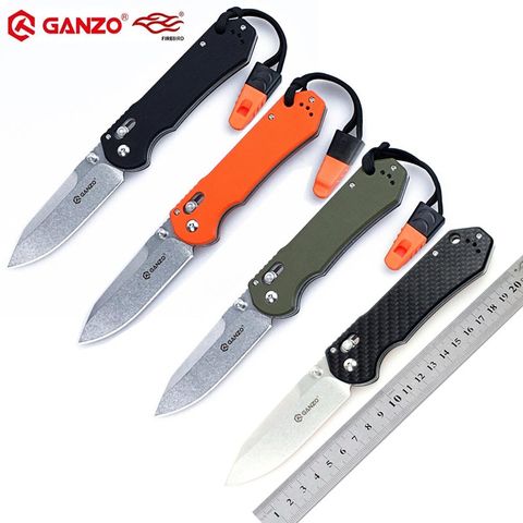 Firebird Ganzo G7452 440C G10, manche en Fiber de carbone, couteau pliant de survie, outil de Camping, couteau de poche tactique edc, outil d'extérieur ► Photo 1/1