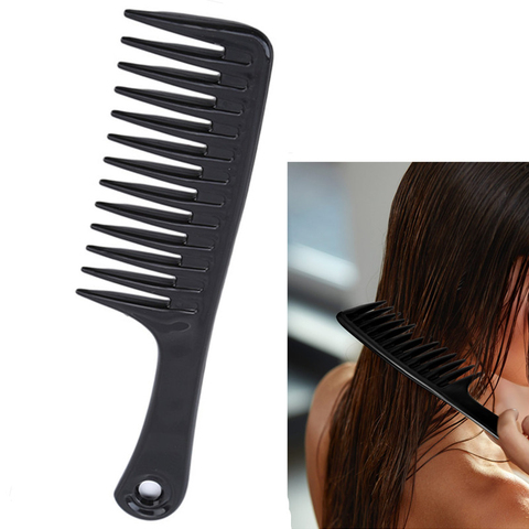 Brosse à cheveux résistante à la chaleur pour femmes, peigne pour Salon de coiffure, pour démêler les cheveux bouclés, plusieurs couleurs en option ► Photo 1/6