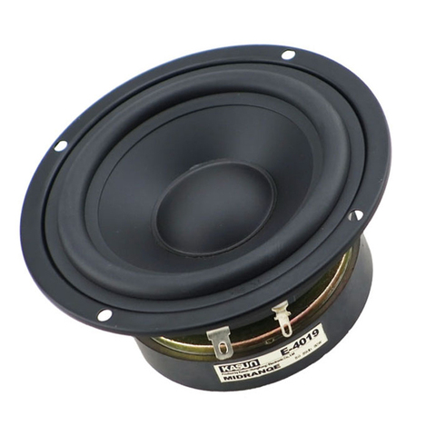 KYYSLB E-4019 80W 8 ohms 4 pouces haut-parleur HiFi domestique scellé haut-parleur de milieu de gamme ► Photo 1/4