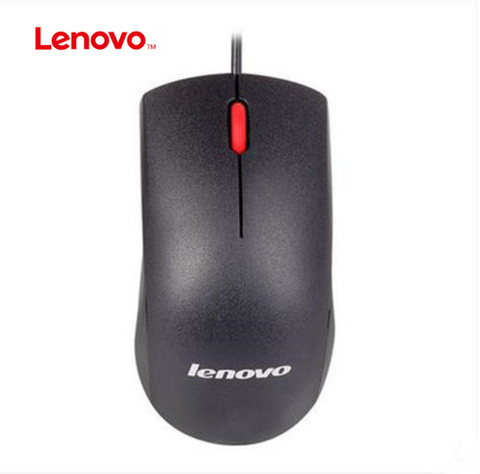 Lenovo – souris optique filaire M120/M120 Pro, 1000DPI, Mini molette 3D, USB ► Photo 1/6