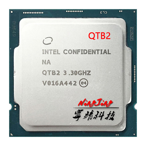 Intel Core i9-10900K es i9 10900K es QTB2, 3.3 GHz, dix-Core, 20 threads, processeur d'unité centrale L2 = 2.5M L3 = 20M, 125W, LGA 1200 ► Photo 1/1