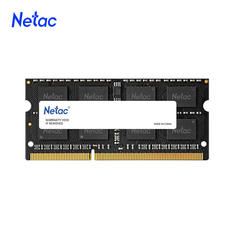 Netac DDR3 4gb 8gb Ram Mémoire ddr3 1600MHz ddr3l SODIMM PC3-12800 pour Ordinateur Portable ThinkPad Ordinateur Portable Acer Béliers ► Photo 1/6