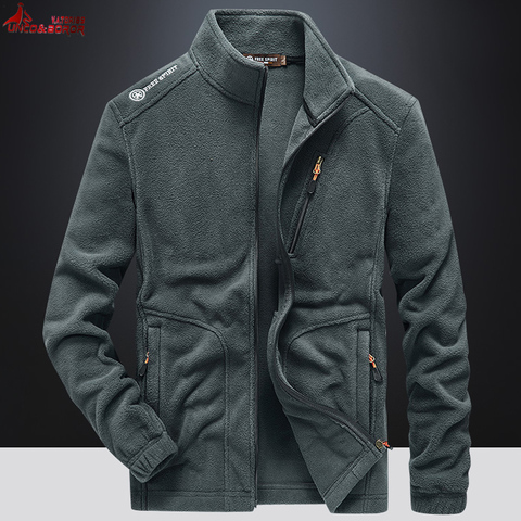 Veste d'hiver hommes chaud tactique softshell coupe-vent polaire veste outwear tourisme montagne manteaux hommes armée veste homme vêtements ► Photo 1/1