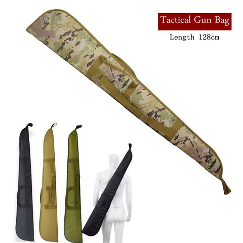 128cm tactique pistolet sac en plein Air militaire Air mallette à fusil Airsoft chasse sac armée tir fusil bandoulière sac à dos ► Photo 1/6