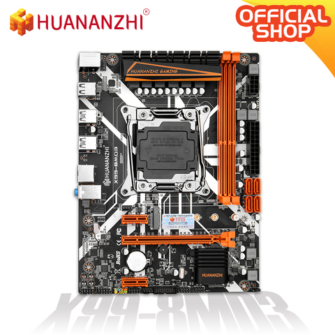 HUANANZHI X99 8MD3 X99 carte mère Intel XEON E5 X99 LGA2011-3 toutes les séries DDR3 RECC NON-ECC mémoire NVME USB3.0 ATX ► Photo 1/1