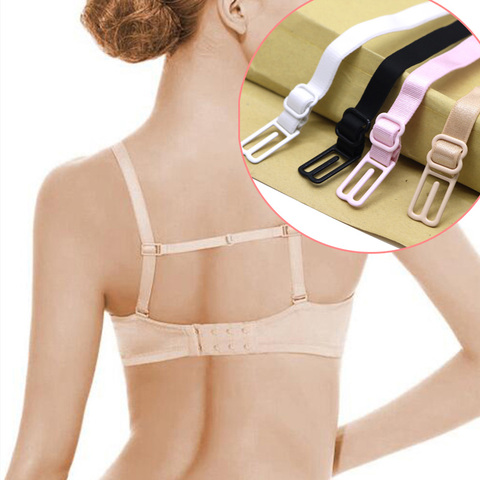 1PC Double-bretelles antidérapantes ceintures boucle bretelles soutien-gorge antidérapant dos soutien-gorge bretelles support réglable 5 couleurs ► Photo 1/6