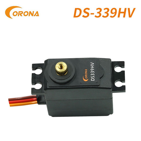 Corona – engrenage métallique numérique DS339HV, Servo moyen 5.1kg / 0.13 Sec / 32g pour avion RC ► Photo 1/1