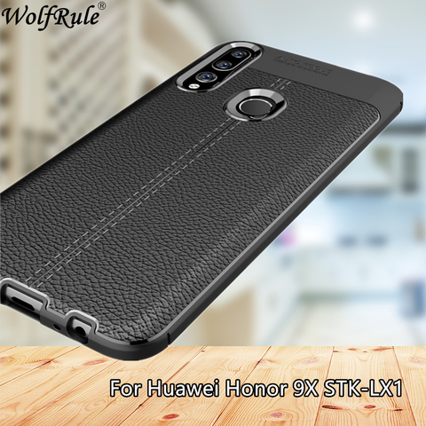 Wolfrule – coque antichoc en Silicone pour Huawei Honor 9X, Style tendance, STK-LX1 ► Photo 1/6