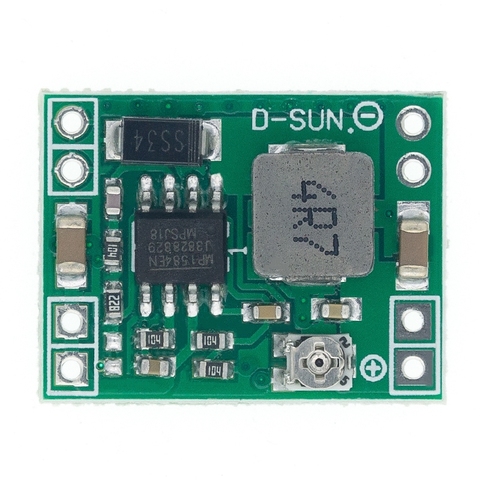 10 pièces MP1584EN 3A Ultra-petite taille DC-DC abaisseur Module d'alimentation réglable puissance abaisseur module de sortie ► Photo 1/6