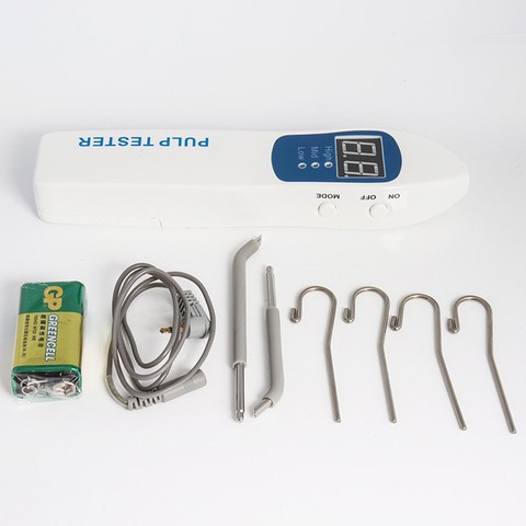 Testeur de pulpe dentaire, test endodontique de la vitalité du nerf dentaire, médical, clinique, état des dents ► Photo 1/6