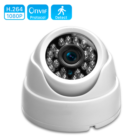 Caméra HD IP 720P 1080P dôme intérieur caméra IR objectif 2.8mm 2MP IP CCTV caméra de sécurité réseau Onvif P2P Android iPhone XMEye vue ► Photo 1/6
