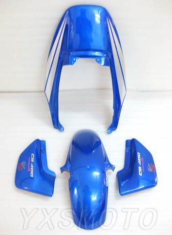 Kit de carénage de moto, ensemble de panneaux de carrosserie par Injection ABS adapté à la Honda CB400, Vtec1 2 ► Photo 1/6
