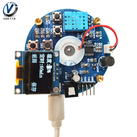 Module Intelligent d'humidificateur de bricolage de cc 5V avec le Kit de fabrication d'affichage d'oled commutateur de temps atomiseur de contrôle d'humidité Kit de bricolage 2W ► Photo 1/6