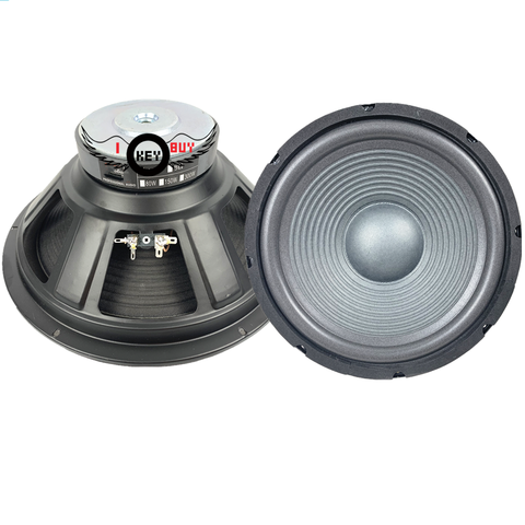 I KEY acheter 10 pouces Woofer MAX 400W 8Ohm acier personnalisé cadre fil papier cône mousse anneau bord maison KTV lecteur de musique PA basse haut-parleur ► Photo 1/6