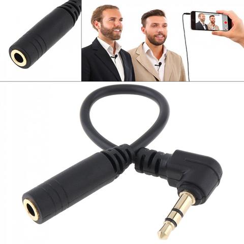 3.5MM 4 pôles à 3 pôles AUX Audio Jack adaptateur câble 3/4 pôle micro Conversion ligne Microphone/téléphone portable/ordinateur/reflex ► Photo 1/6