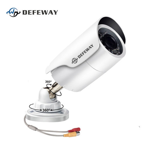 DEFEWAY-caméra de vidéosurveillance 1080P, 2,0 mp HD 2000TVL, sécurité domestique et extérieur, étanche, Vision nocturne infrarouge ► Photo 1/6