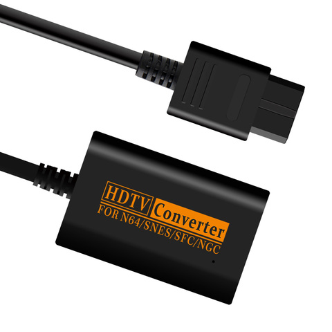 Bitfunx – convertisseur Composite vers HDMI, câble HD 720P, pour Nintendo 64/SNES/NGC/SFC Gamecube, Console de jeux vidéo rétro ► Photo 1/6