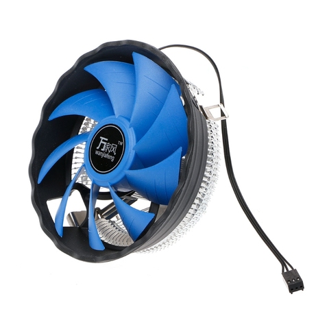 Ventilateur de refroidissement de refroidisseur de processeur en Aluminium de lame de 12cm pour Intel 775/1155 AMD 754/AM2 ► Photo 1/5