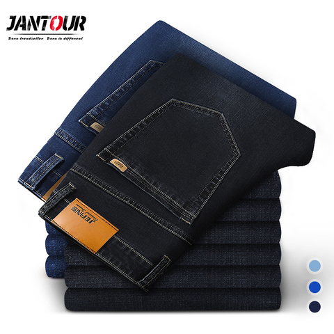 2022 nouveau coton jean hommes de haute qualité célèbre marque Denim pantalon doux hommes pantalon printemps jean mode grande grande taille 40 42 44 ► Photo 1/6