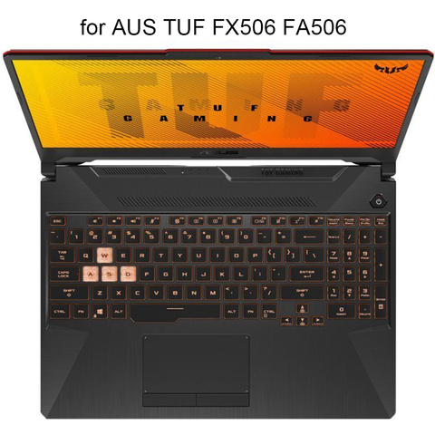 Housse de clavier pour ASUS TUF Gaming F15 FX506 A15 FA506 F17 FX706 A17 FA706, nouveau 2022 TPU transparent ► Photo 1/6