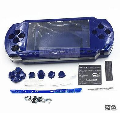 Livraison gratuite 6 couleurs pour PSP 1000 PSP1000 boîtier complet coque housse de remplacement boutons Kits ► Photo 1/6