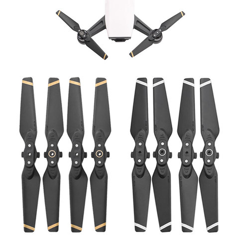 4 pièces hélice à dégagement rapide 4730F hélice pliante pour DJI SPARK Drone accessoires de lame de rechange pièces de rechange accessoires de ventilateurs d'aile ► Photo 1/6