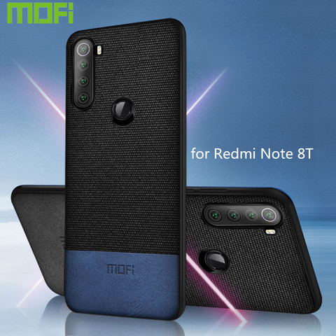 Pour Xiaomi Redmi Note 8 T housse xiomi Redmi Note 8 T antichoc tissu tissu coque boîtier silicone luxe dos cas ► Photo 1/6