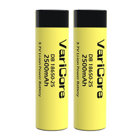 VariCore – batterie lithium-ion rechargeable HE2 18650, capacité 3.7V 2500mAh, décharge électronique 20a, 4-40 pièces ► Photo 1/3