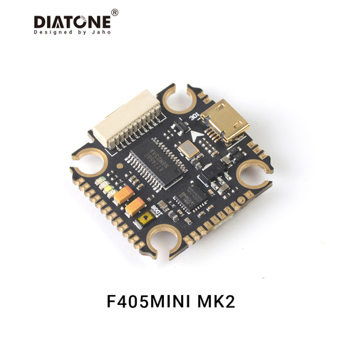 Diatone MAMBA F405 MINI MK2 contrôleur de vol F4 8K Betaflight FC STM32 F405 avec OSD M2/20mm ► Photo 1/6