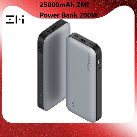 Batterie externe pour ordinateur portable avec Support 25000, batterie externe mAh, QB826, ZMI 200, LED W, Charge rapide à trois voies ► Photo 1/6