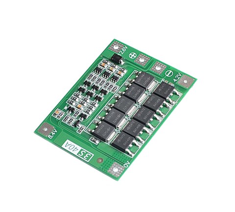 Carte de Protection BMS de chargeur de batterie au Lithium Li-ion 3S 40a, PCB pour moteur de perceuse, Module de cellule Lipo 11.1V 12.6V ► Photo 1/3