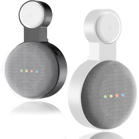 Support mural de sortie pour Google maison nid Mini Assistant vocal support de prise dans la cuisine chambre Portable support Audio livraison directe ► Photo 1/6