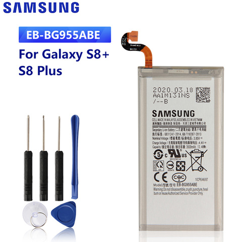 SAMSUNG Batterie De Remplacement D'origine EB-BG955ABA EB-BG955ABE Pour Samsung GALAXY S8 Plus S8Plus S8 + G9550 G955F G955FD SM-G955 ► Photo 1/6