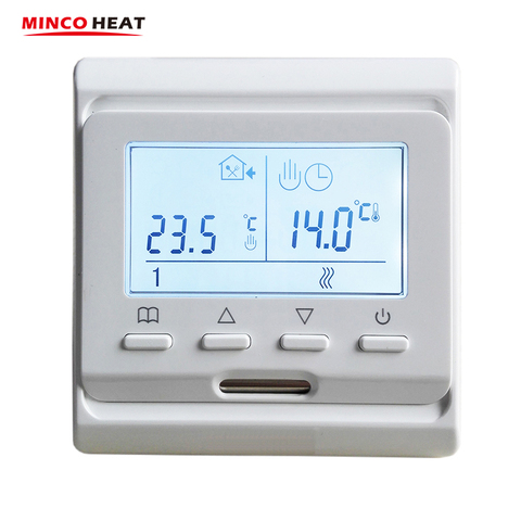 Thermostat numérique M6 220V LCD 16A, Programmable hebdomadaire, chauffage de l'air dans la pièce, contrôleur de sol chaud (1 pièce) ► Photo 1/6