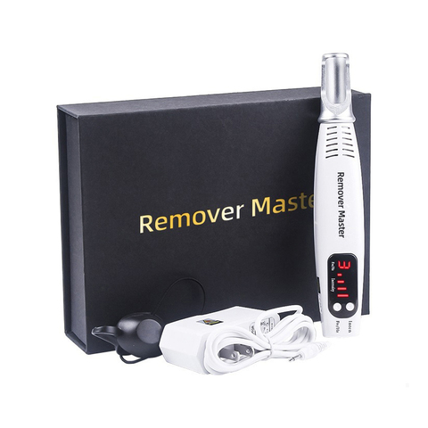 Stylo Laser picoseconde professionnel rouge et bleu, pour enlever les tatouages, les taches de rousseur, l'acné, les grains de beauté, Machine pour enlever les pigments et les taches foncées ► Photo 1/6