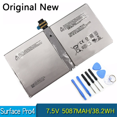 Nouvelle batterie pour Microsoft Surface Pro 4 1724 12.3 pouces, pour tablette DYNR01 7.5V 38.2WH 5087mAh ► Photo 1/2