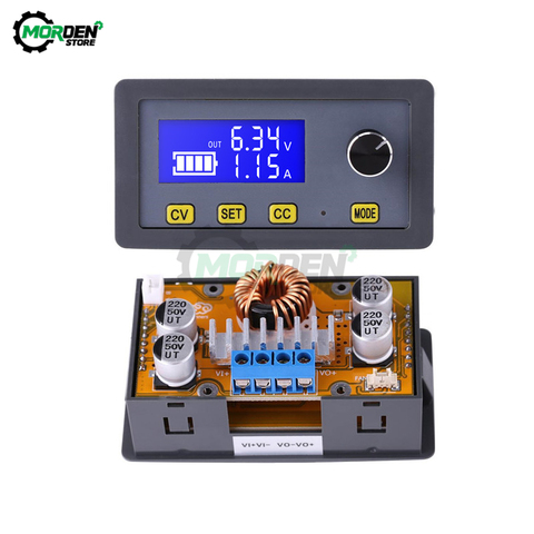 Convertisseur de tension numérique, 5a, CC/CV, module d'alimentation réglable en continu, régulateur abaisseur, DC 6 -32V à 0-32V, LCD ► Photo 1/6