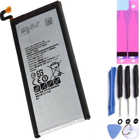 Batterie Compatible pour Samsung Galaxy S6 Bord Plus Eb-Bg928Abe ► Photo 1/6