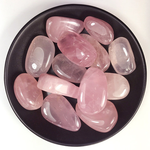 100g naturel Rose poudre cristal gravier roche Madagascar Rose Quartz brut pierre gemme minéral spécimen décoration énergie pierre ► Photo 1/5