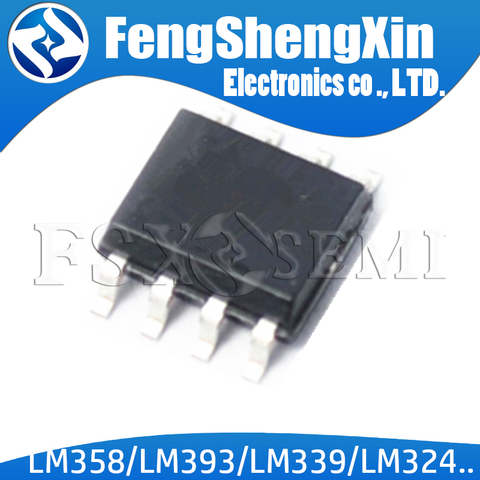 50 pcs/lot LM358 LM393 LM339 LM324 NE555 LM358DR LM324DR LM339DR LM393DR NE555DR Circuit Amplificateur IC ► Photo 1/2