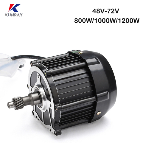 48V 60V 72V 500W 650W 800W 1000W 1200W moteur Brushless Electrico Para Bicicleta moteur électrique pour cargaison trois roues modifié ► Photo 1/6