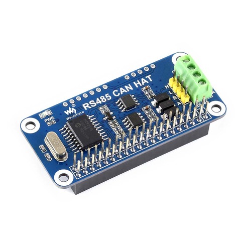 Waveshare – boîte de commande RS485 pour Raspberry Pi Zero/Zero W/Zero WH/2B/3B/3B +, contrôleur CAN embarqué: MCP2515, émetteur-récepteur 485: SP3485, ► Photo 1/6