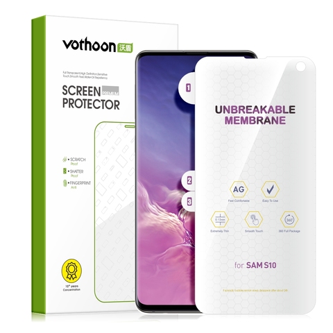 Protection d'écran Vothoon HD pour Samsung Galaxy S20 Ultra S20 + S10 Plus S10e Film de protection d'écran à couverture complète ► Photo 1/6