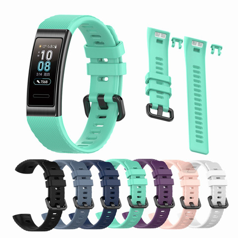 Bracelet intelligent Bracelet pour Huawei bande 4 Pro sangles Silicone Bracelet de montre pour Huawei Honor Band 3 Pro Bracelet de remplacement ► Photo 1/6