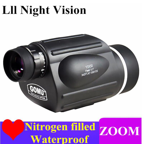 Télescope monoculaire haute puissance HD 10-30X50, Zoom, étanche, Vision nocturne, qualité supérieure pour la chasse ► Photo 1/6
