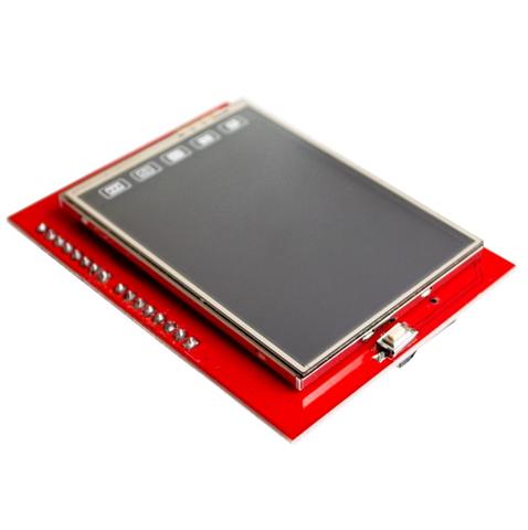 Module LCD TFT 2.4 pouces, écran LCD, carte UNO R3 et support mega 2560 ► Photo 1/4