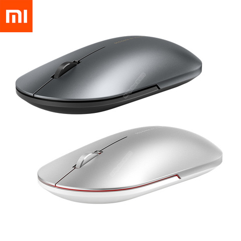 Xiaomi souris sans fil 2/mode souris Bluetooth USB connexion 1000DPI 2.4GHz optique muet ordinateur portable ordinateur portable bureau souris de jeu ► Photo 1/6