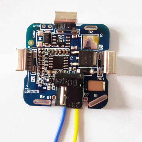 4S bms 14.8 v de carte de circuit IMPRIMÉ pour 3.7 V 18650 batterie avec DC connecteur 16.8 v Main électrique forage li ion batterie pcm ► Photo 1/6