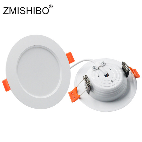 ZMISHIBO – Spot lumineux LED encastrable pour le plafond, éclairage d'intérieur, idéal pour un salon ou une cuisine, 3/5/7/9/12/15/18W, 3000/4000/6000K, 220V ► Photo 1/6