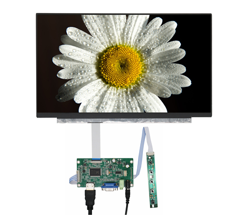 Moniteur d'écran d'affichage 11.6/13.3/14/15 pouces, carte de commande Audio VGA Compatible HDMI pour ordinateur Raspberry Pi ► Photo 1/6